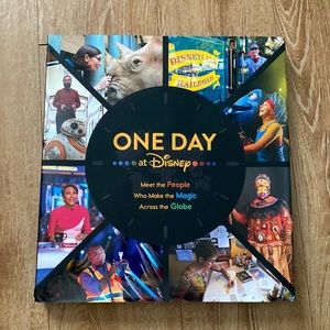 NWOT Disney One Day at Disney hardcover picture book